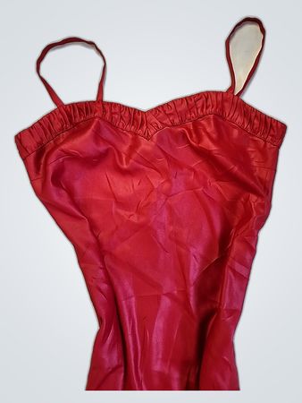 Red Satin Chemise