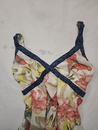 Floral Halter Neck Dress