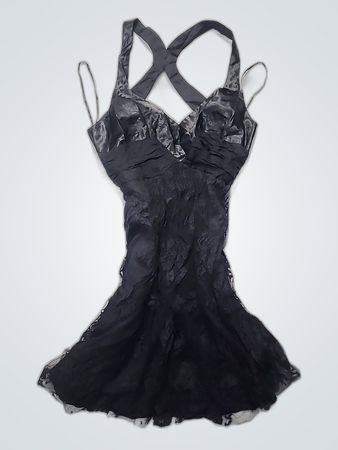 Black Halter Neck Dress