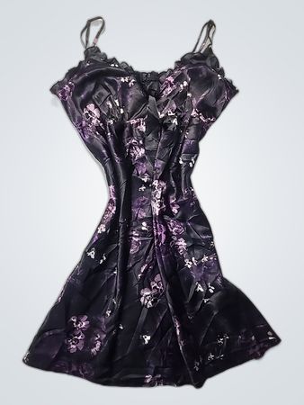 Black Floral Dress