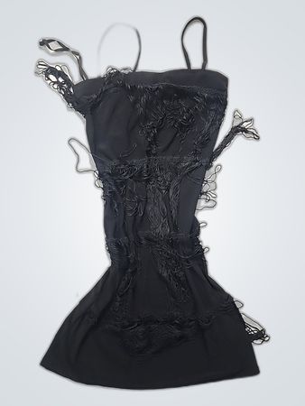 Black Lace Corset Top