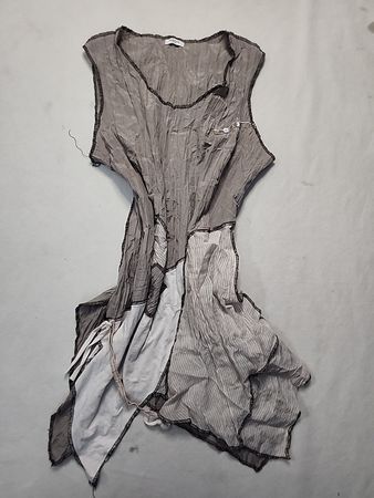 Gray Lingerie Top