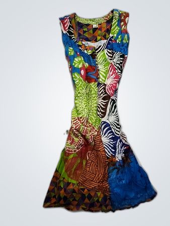Colorful Patchwork Garment