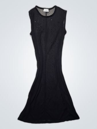 Black Mesh Top