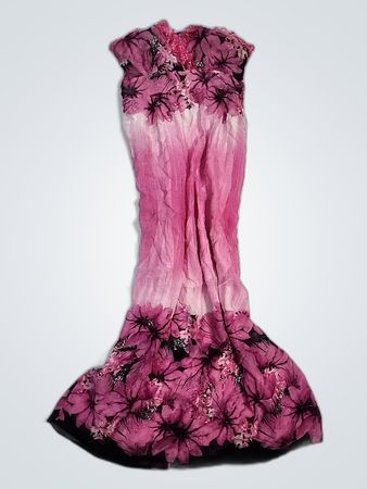 Pink Floral Dress