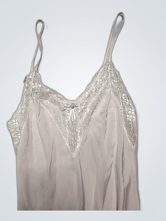 Pink Lace Trim Chemise