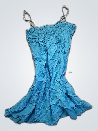 Blue Disposable Cover-Up