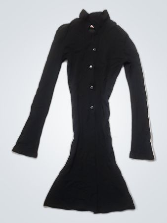 Black Long-Sleeve Cardigan