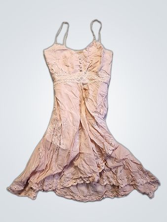 Pink Lace Corset Top