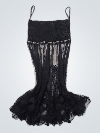 Black Lace Corset Top