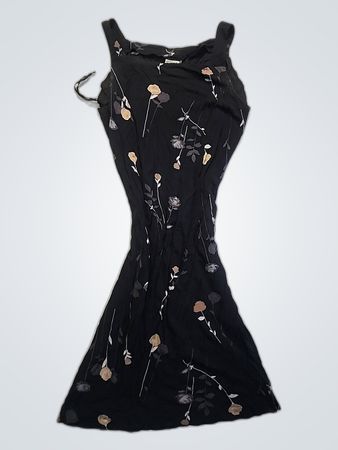Black Floral Dress