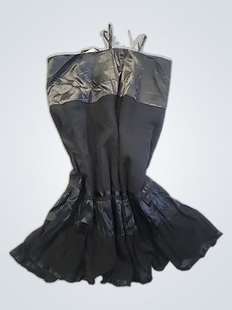 Black Silky Skirt