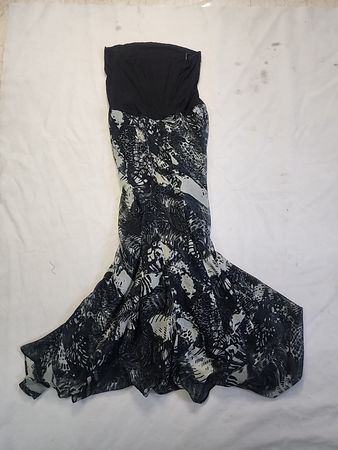 Black and White Patterned Pants