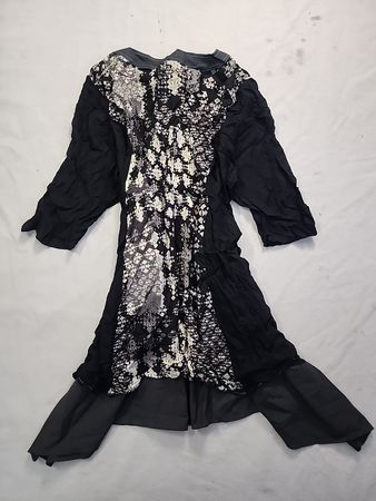 Black and White Patterned Top