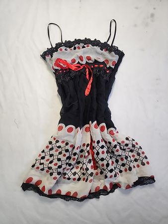 Lace-trimmed Corset Top