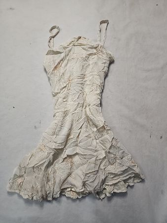 Crumpled White Garment
