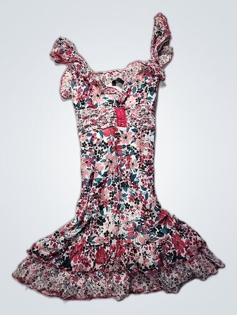Floral Ruffled Top