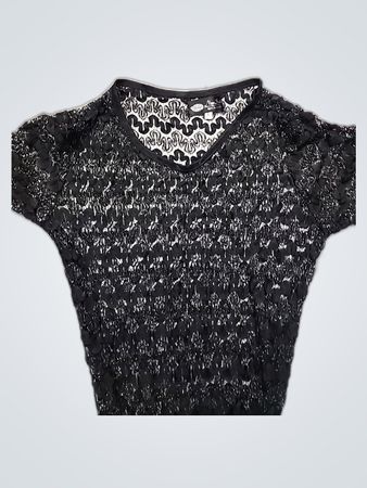 Black Lace Top