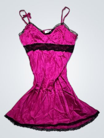 Evetta Pink Lace Chemise