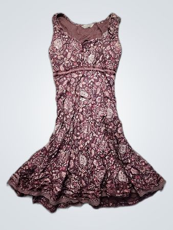 Mango Floral Sleeveless Dress