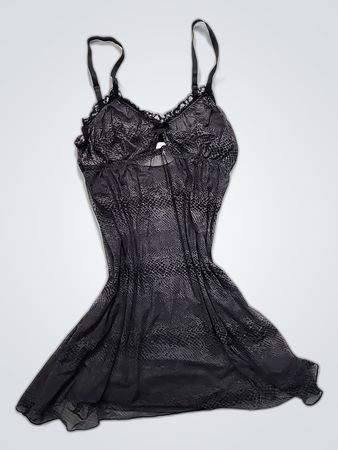 Black Lace Chemise