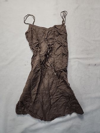Brown Halter Dress