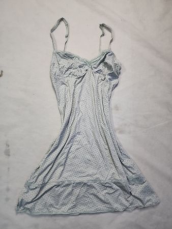 Blue Floral Pattern Dress