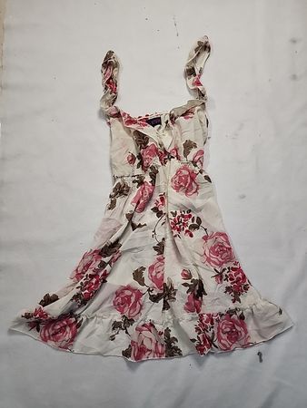 Floral Halter Neck Dress