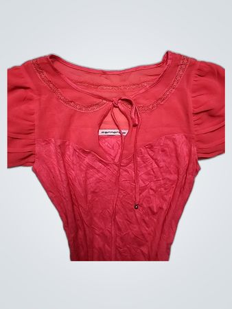 Armani Ruffle Sleeve Blouse