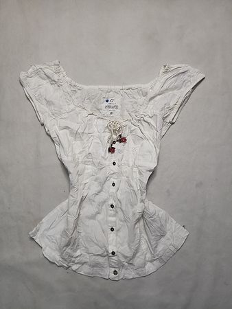 Blouse à volants Guess