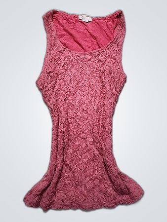 Pink Lace Camisole Top