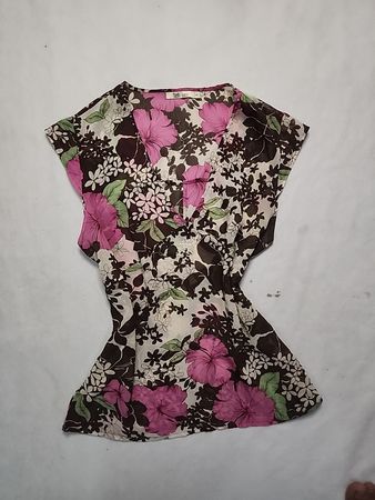 Unbranded Floral Printed Sleeveless Blouse