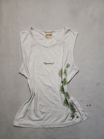 Mammut White Sleeveless Tank Top