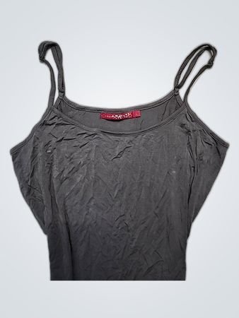 RED Valentino Gray Cami Tulle Mini Dress