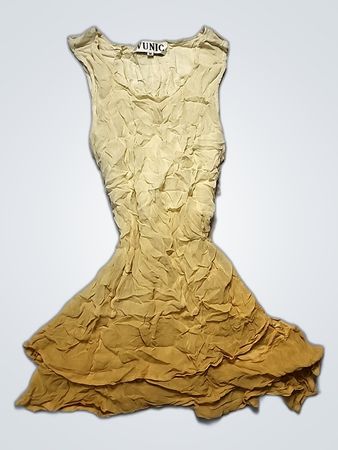 Unic Crinkled Sleeveless Mini Dress