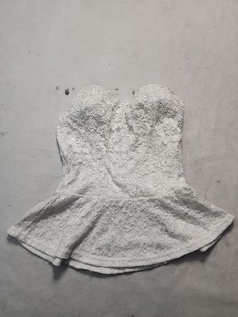White Lace Bra