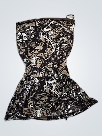 Unbranded Printed Strapless Mini Dress