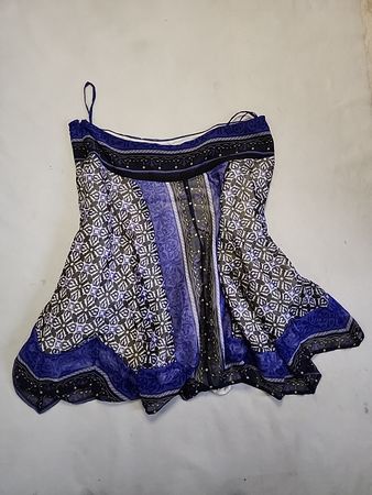 Unbranded Printed Spaghetti Strap Blouse