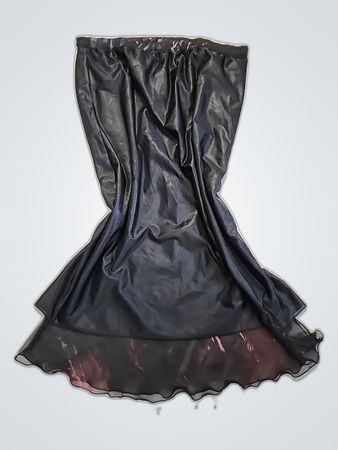 Unbranded Strapless Black Mini Dress