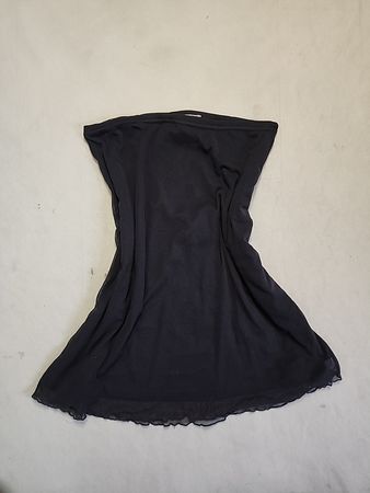 Unbranded Black Strapless Mini Dress