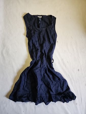 Zara Black Lace Ruffle Sleeveless Blouse