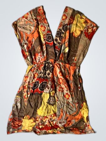 Blouse with Floral Pattern