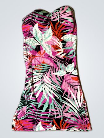 Tropical Print Dress
