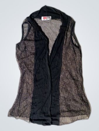 Black Mesh Vest