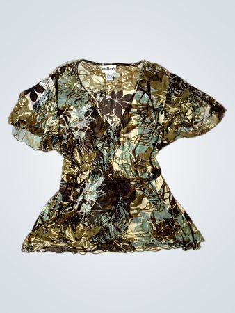 Miller's Floral V-Neck Blouse