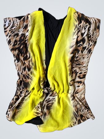 Animal Print Kimono