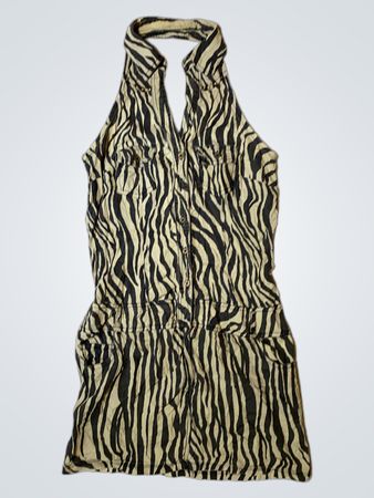 Zebra Print Vest