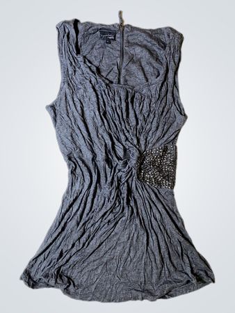 Next Signature Sleeveless Draped Top