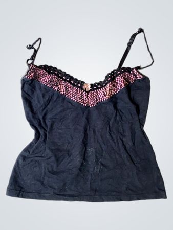 Victoria's Secret Black Lace Cami Top