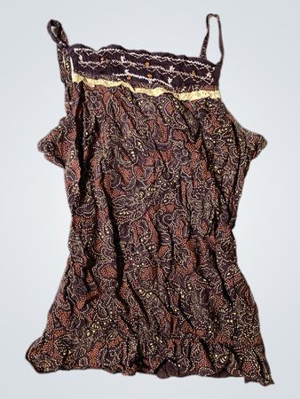 Findska Sleeveless Printed Cami Top